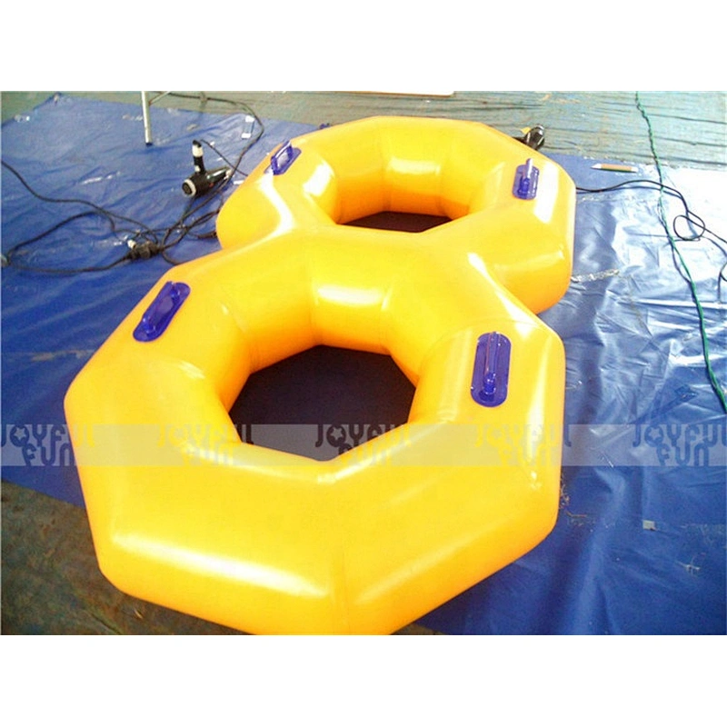 Factory direct sale inflatable swimming ring double swim ring for children