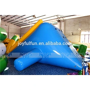Used Pool Children's Slides Amusement Park Climbing Wall Inflatable Slide for Sale