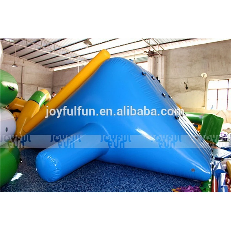 Used Pool Children's Slides Amusement Park Climbing Wall Inflatable Slide for Sale