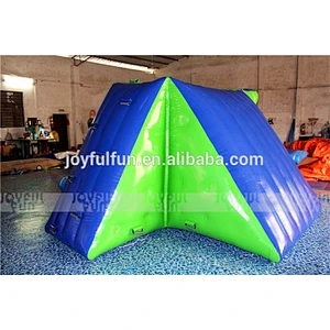 0.9mm pvc inflatable water pool slides for water park games