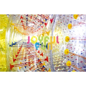 Excellent quality commercial hamster inflatable water walking roller colorful water roller for sale