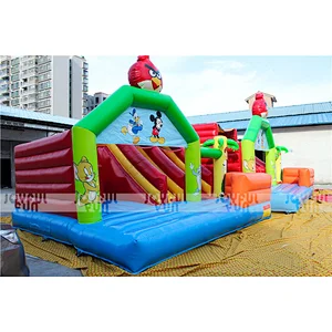 Best selling inflatable bouncer combo Bird Design inflatable bounce house/inflatable bouncer with slide for kids