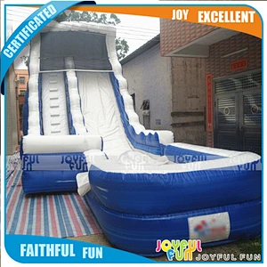 China factory pool floaters commercial giant inflatable water slide for sale