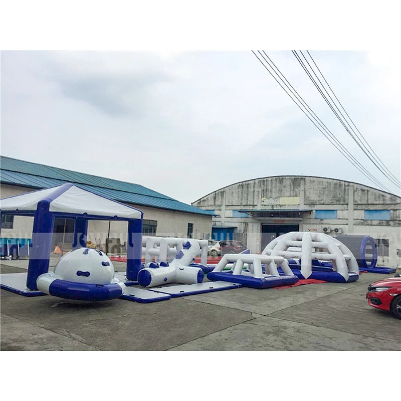 Outdoor/indoor inflatable floating water park aqua park pool park water play equipment for sale