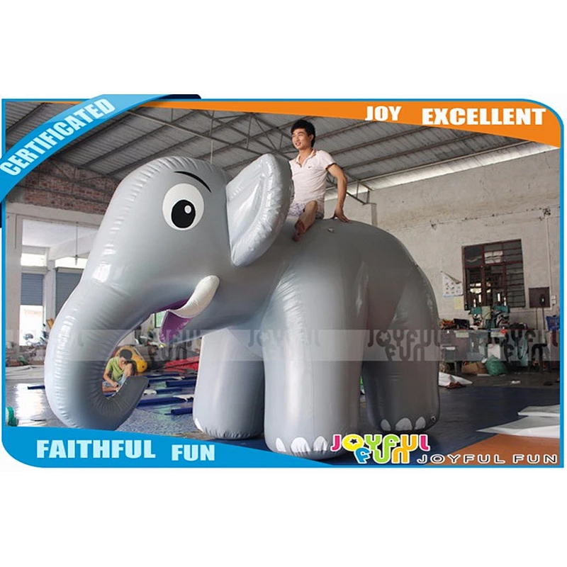 2017 Hot new inflatable cartoon characters elephant, inflatable characters for inflatable advertising