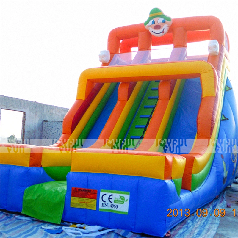 Double lanes inflatable kids slide inflatable women slides inflatable men slides