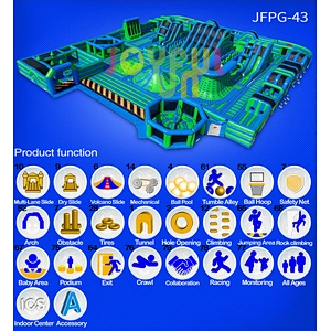 High Quality Customized Park Commercial Outdoor Inflatable Park