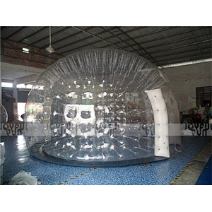 Good quality giant clear inflatable bubble camping tent hot toys for christmas 2017