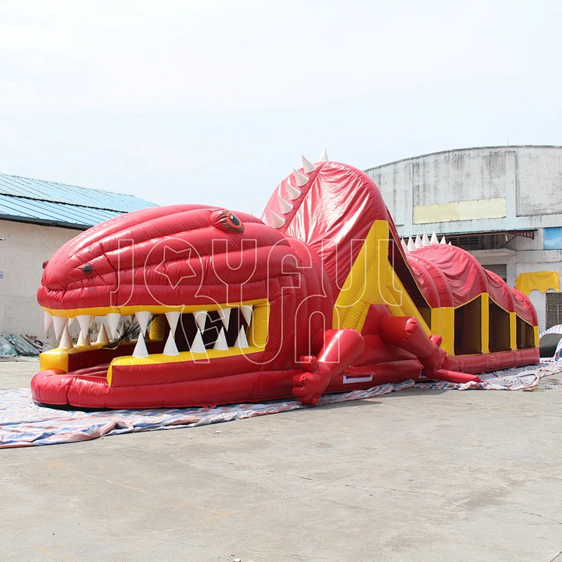 Joyful Fun High Quality Large Inflatable Obstacle Course for Sale