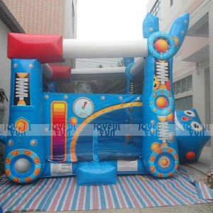 Cheap price robot theme inflatable bouncer castle inflatable bouncer kids for sale