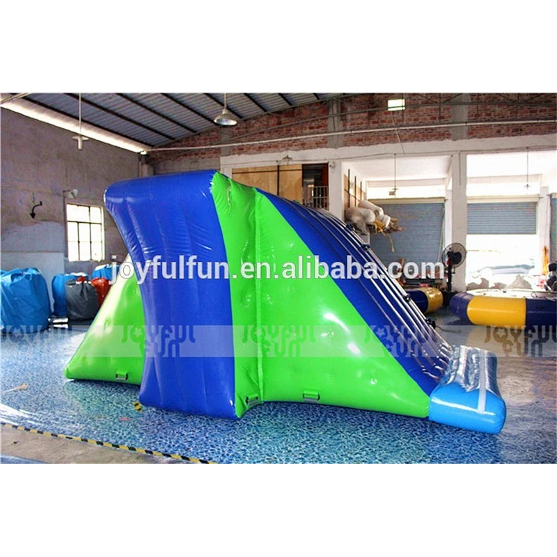 0.9mm pvc inflatable water pool slides for water park games