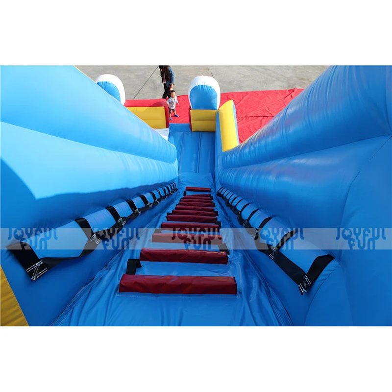 First quality factory price inflatable clown giant dry slide inflatable jumping bouncer slide inflatable funny game for sale