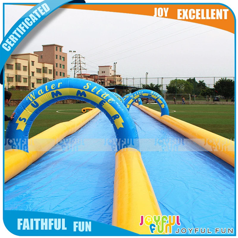 High Quality Factory Price 1000FT Long Slip Inflatable Water Slide Inflatable Wet Slide Slide the City