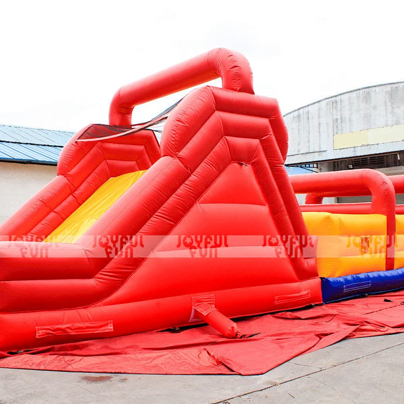 Customizable inflatable obstacle course equipment for adult or kids