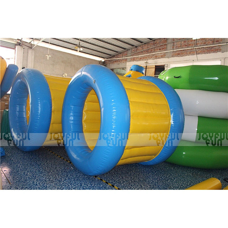 Factory cheap price inflatable roller wheel inflatable funny game for kids and adults water toy