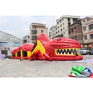Joyful Fun High Quality Large Inflatable Obstacle Course for Sale