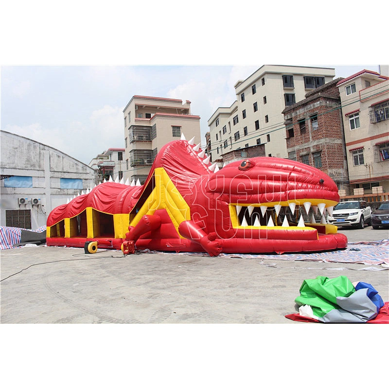 Joyful Fun High Quality Large Inflatable Obstacle Course for Sale