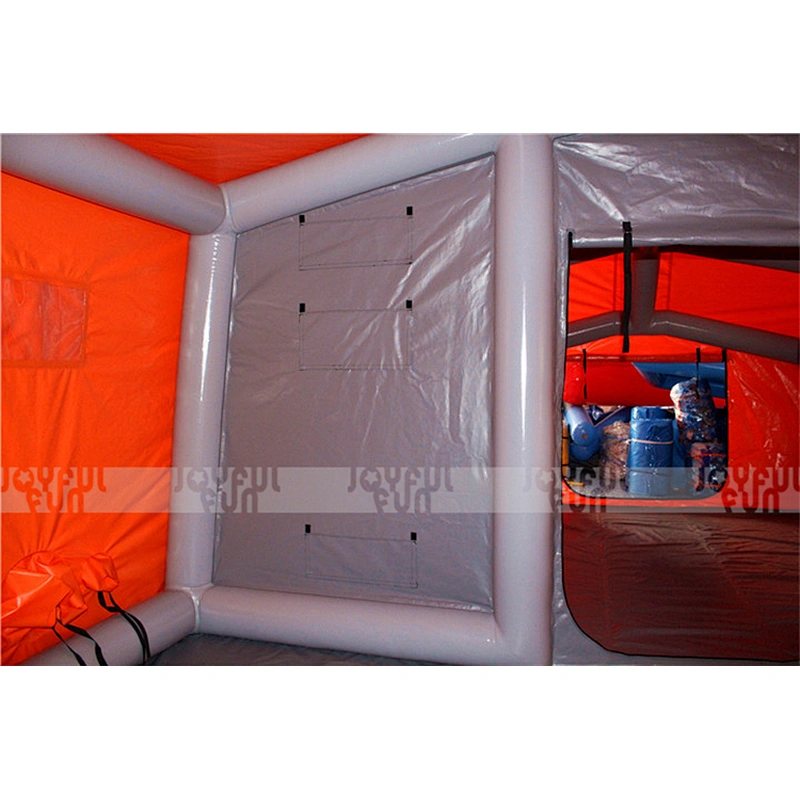 Hot sale outdoor kid toy durable PVC tarpaulin large inflatable tent for fire