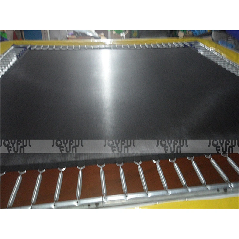 Floating water park toy rectangular inflatable jumping trampoline for sale