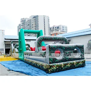 Factory Price High Quality Obstacle Course Equipment Used Commercial Outdoor Inflatable Obstacle Course for Adult