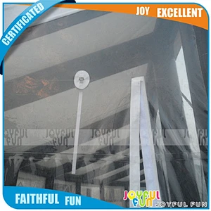 Custom size inflatable clear wedding party tent for event