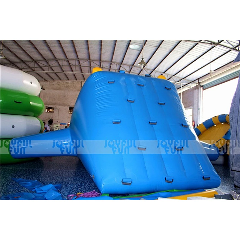 Used Pool Children's Slides Amusement Park Climbing Wall Inflatable Slide for Sale