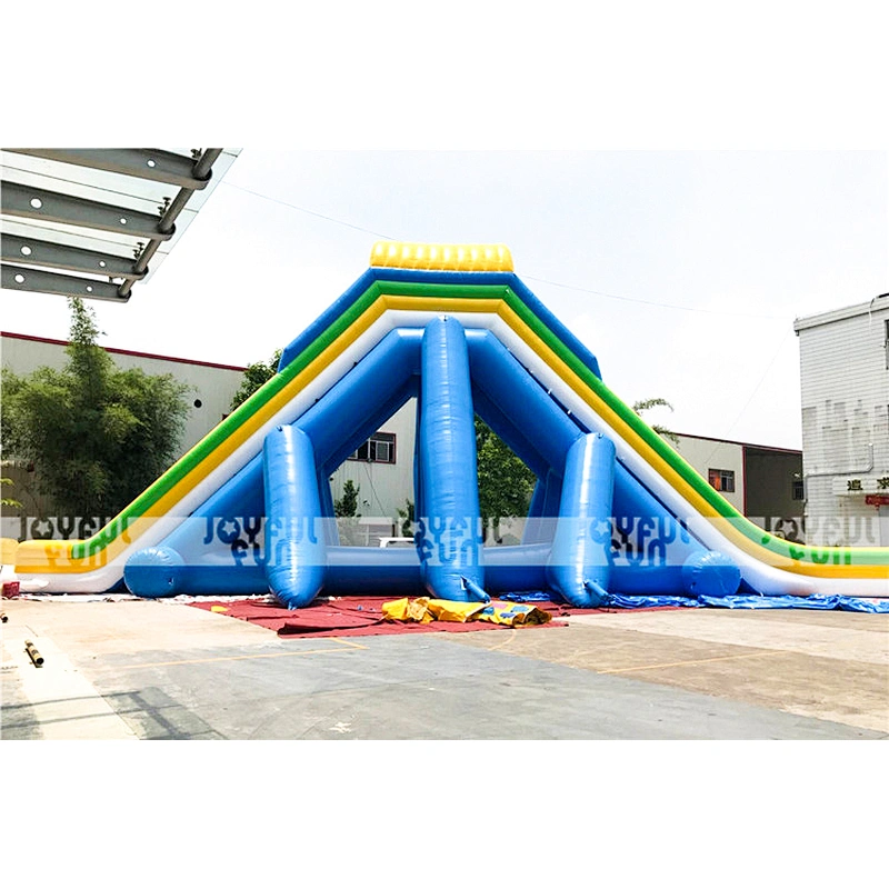 Unique big long way inflatable hippo water slide for adult