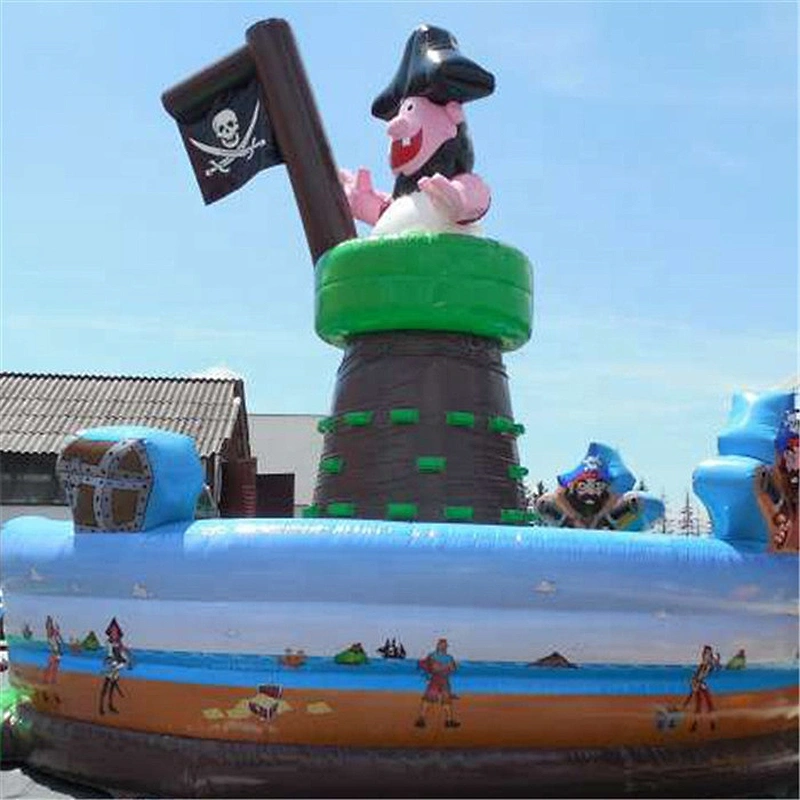 Pirate Theme Rock Climbing Inflatable Sport Games Outdoor Toys Sport Game