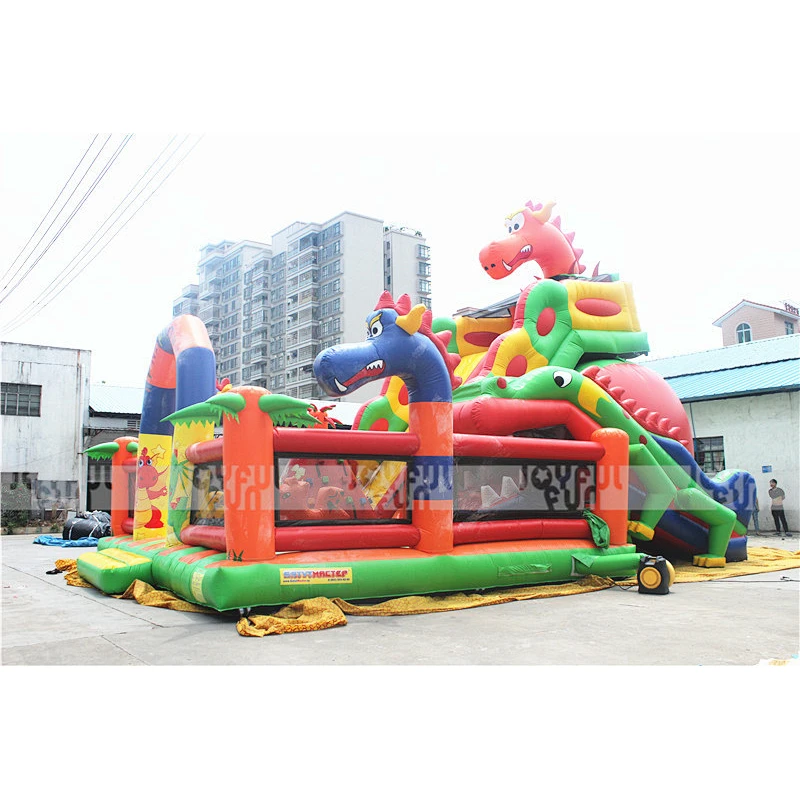 Commercial Inflatable Dragon Playground Outdoor Used Inflatable Playground in Playground