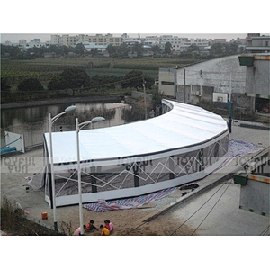 High quality popular inflatable arc shaped welding tents for event or party