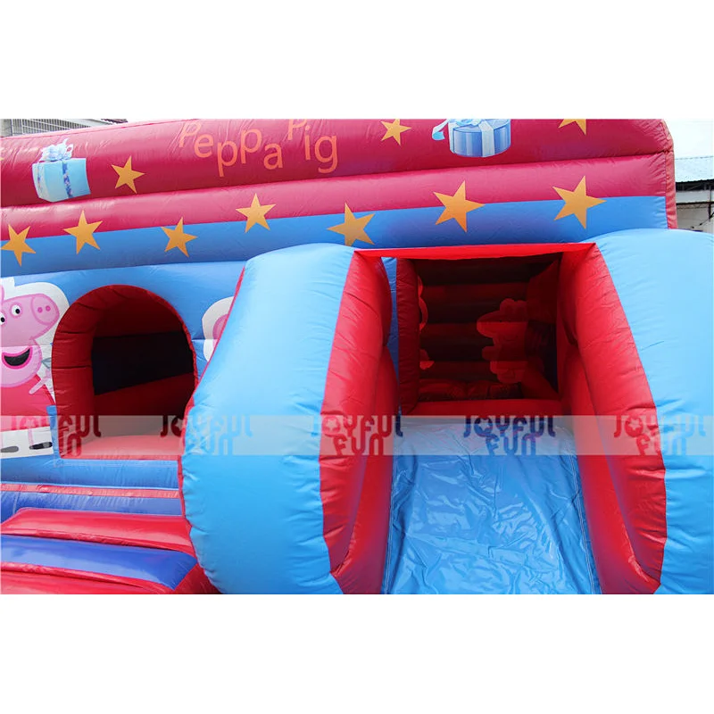 Customized Cartoon Kids Toys Bouncy Castle Jumping Inflatable Bounce House with Slide