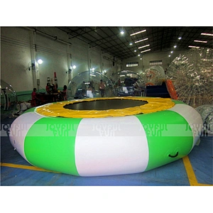 Popular design large inflatable trampoline inflatable air bouncer jumping trampoline for amusement park