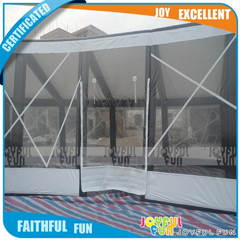 Custom size inflatable clear wedding party tent for event