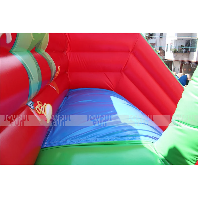 Hot sale cheap price inflatable clown slide clown theme slide inflatable dry slide for kids