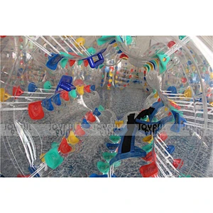 Cheap price inflatable bumper ball color button human bumper ball funny soccer sport game for sale