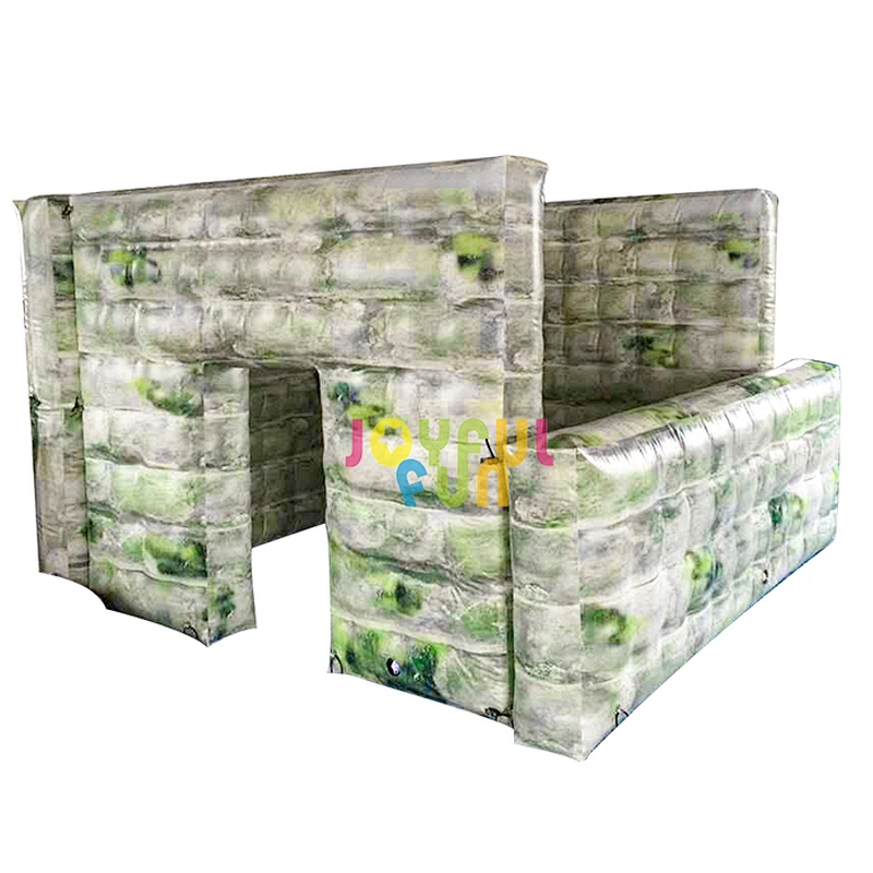 Factory Price Used Commercial Outdoor Inflatable Paintball Bunkers for Sale