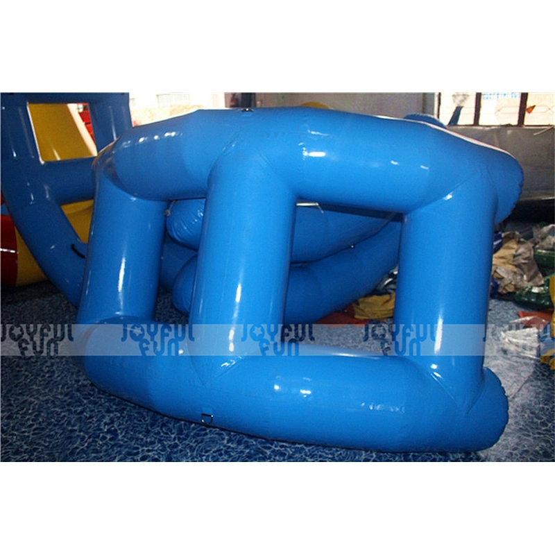 2017 Good Quality Inflatable kid's size See Saw Inflatable bridged chain See Saw model big tube frame saw for sale