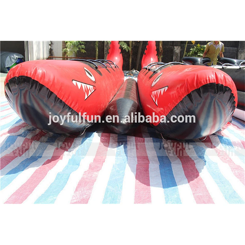 High Quality Inflatable Water Games Flying Fish Custom Used Inflatable Banana Boat for Sale