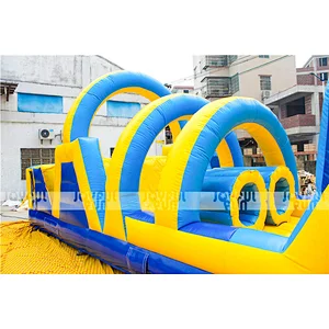 High quality PVC tarp material inflatable obstacle inflatable games inflatable obstacle course for kids and adults