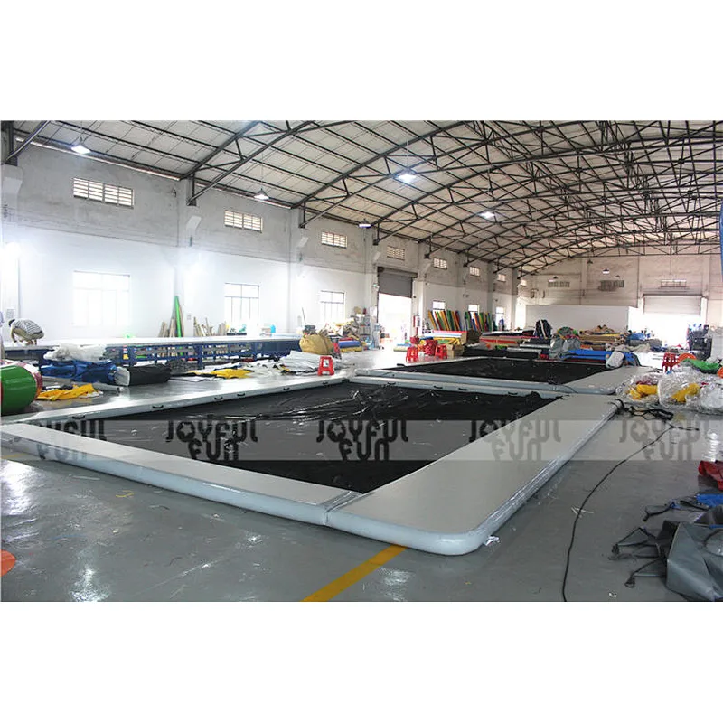 Popular design yacht water inflatable float pool inflatable DWF aqua boat pool for adults