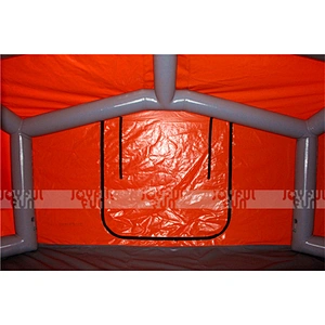 Hot sale outdoor kid toy durable PVC tarpaulin large inflatable tent for fire