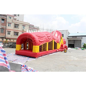 Joyful Fun High Quality Large Inflatable Obstacle Course for Sale