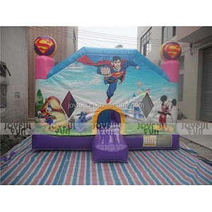 China Wholesale Customized Cartoon Print Bouncy Castle Prices Jumping Inflatable Bouncer for Kids