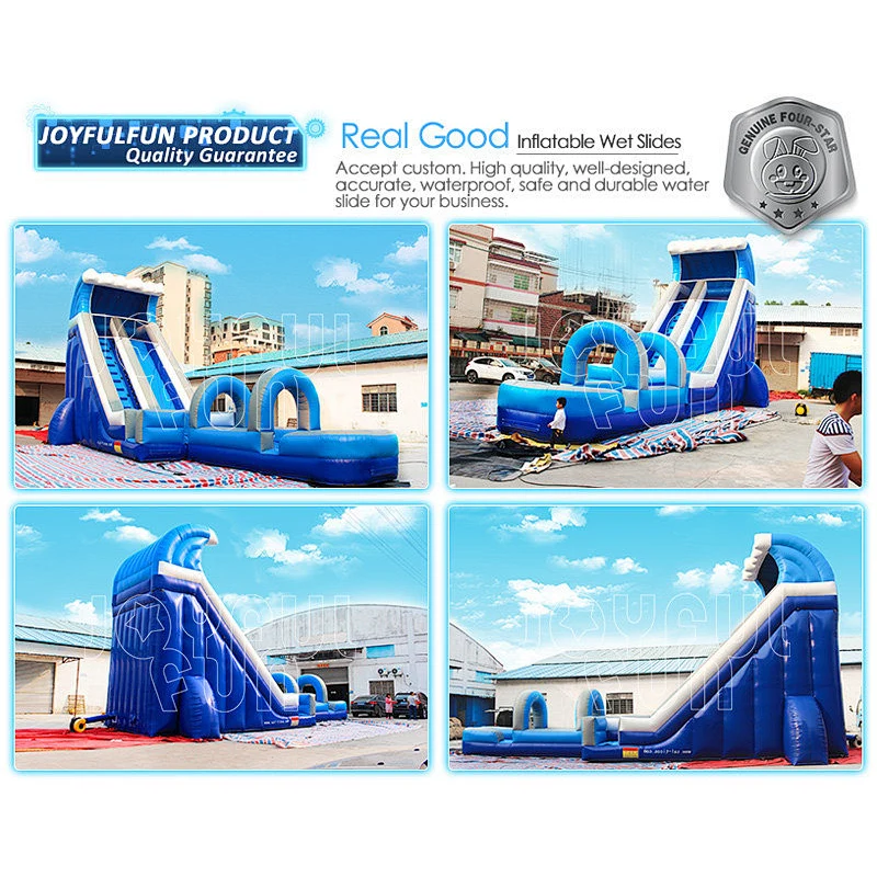 Commercial adult small large dry water inflatable bouncer slide