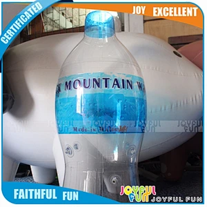 Top Quality 2017 Hot Sale Water Inflatable Advertising Inflatable Bottle for Advertising