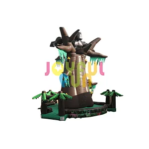 Pirate Theme Rock Climbing Inflatable Sport Games Outdoor Toys Sport Game