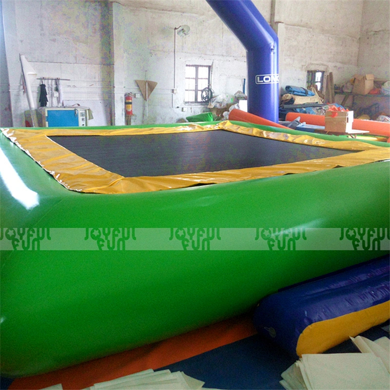 15ft Rectangular Inflatable Water Trampoline for sale