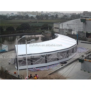 Custom size inflatable clear wedding party tent for event