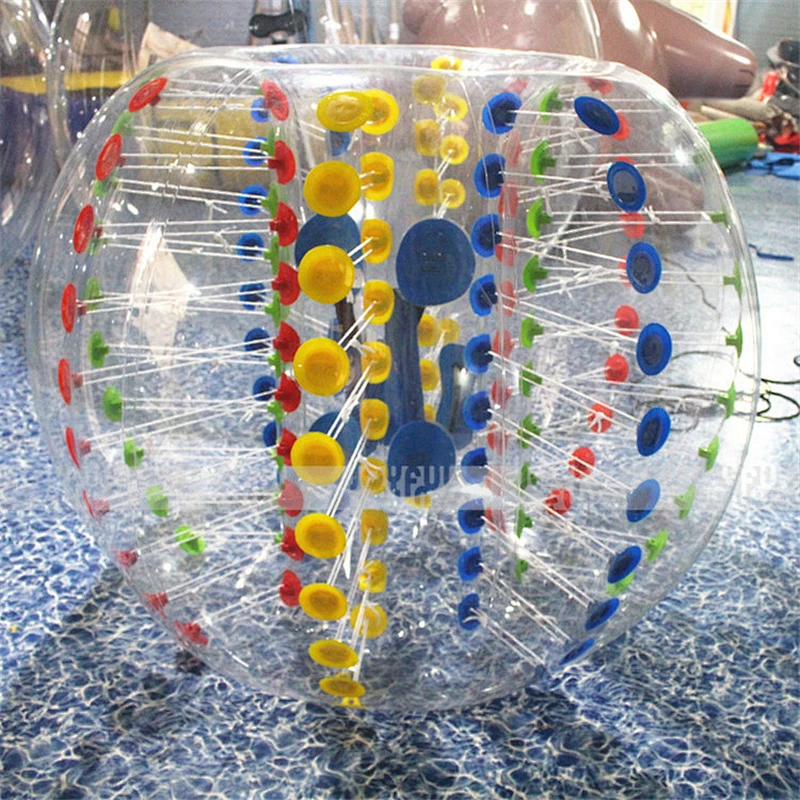 Wholesale Colorful Inflatable Buddy Belly Bumper Ball human inflatable bumper bubble ball