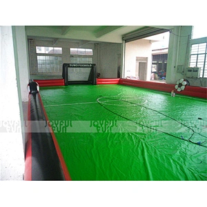China factory big inflatable football filed interesting game inflatable soccer sport filed for sale